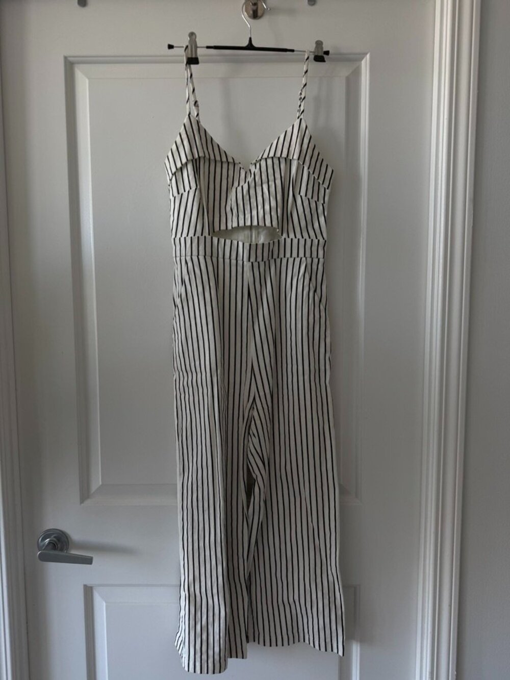 Main Strip Striped Wide-Leg Jumpsuit – Size M
